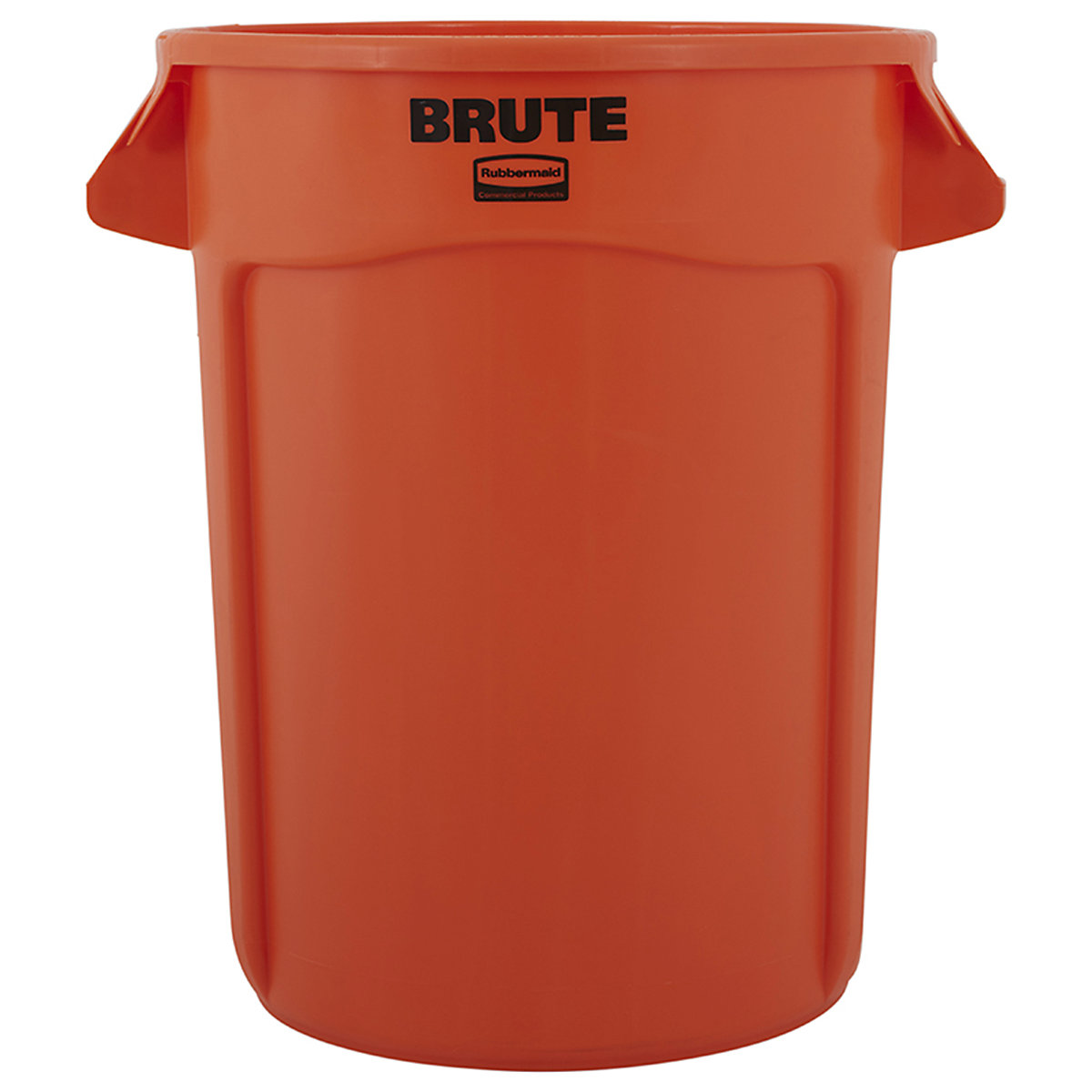 Rubbermaid 166 Litre BRUTE Round Container Bins, Rubbermaid 166 Litre BRUTE Round Container Bins, Rubbermaid 166 Litre BRUTE Round Container Bin 800h x 610 Dia. mm Hi-Visibility Orange-3