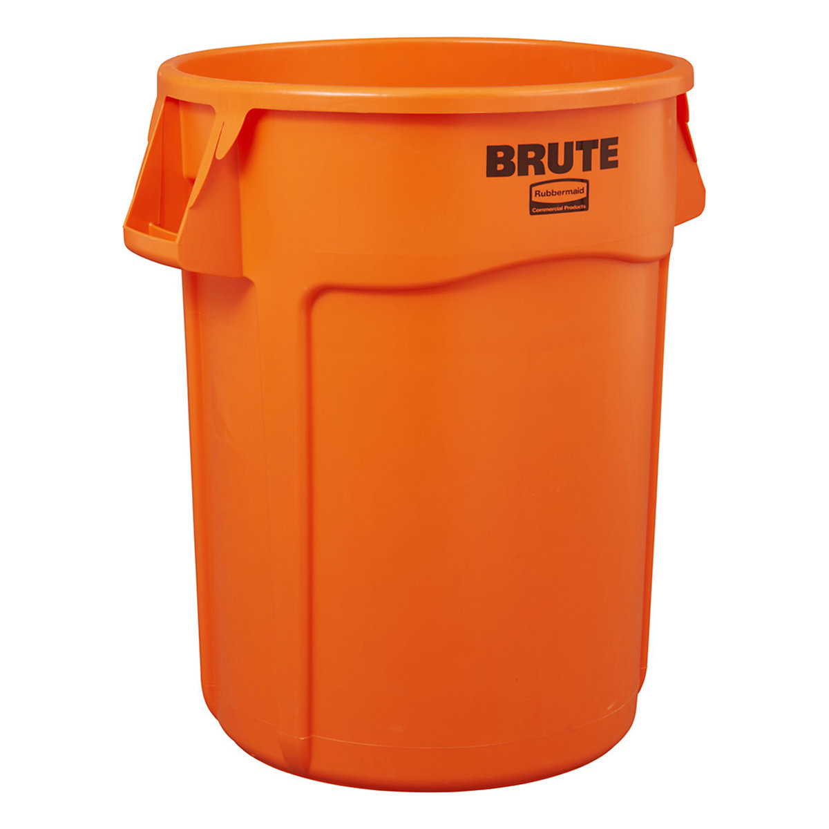 Rubbermaid Brute Hi-Visibility Industrial Waste Bin Orange