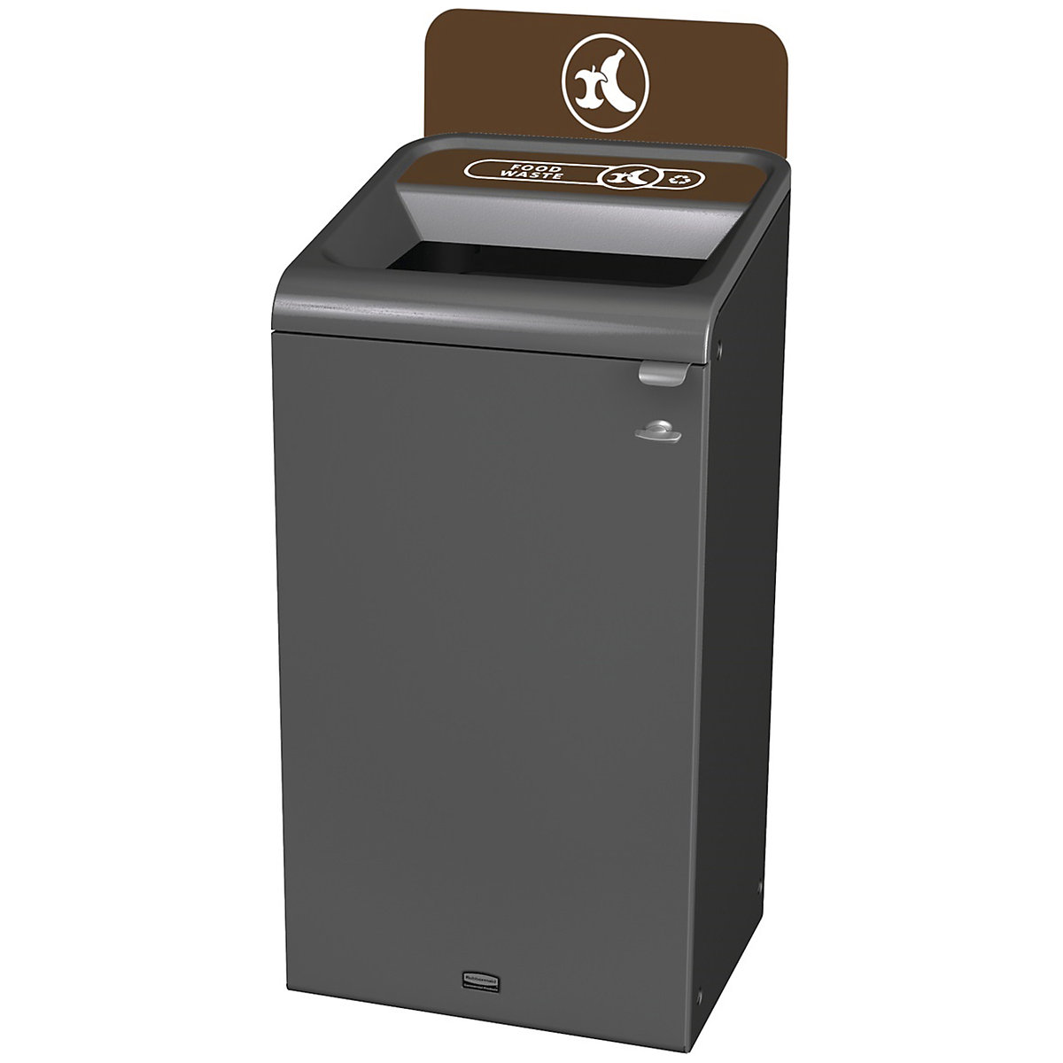 Rubbermaid Configure Modular Recycling Containers, Rubbermaid Configure Modular Recycling Containers, Rubbermaid Configure Modular Recycling Containers | Food Waste | 87 Litre | With Billboard-19