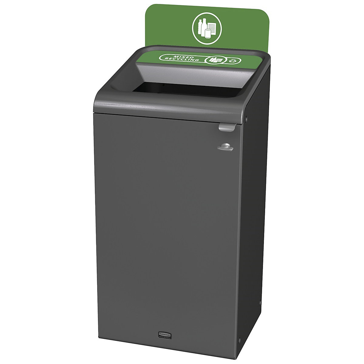 Rubbermaid Configure Modular Recycling Containers, Rubbermaid Configure Modular Recycling Containers, Rubbermaid Configure Modular Recycling Containers | Mixed Recycling | 87 Litre | With Billboard-15