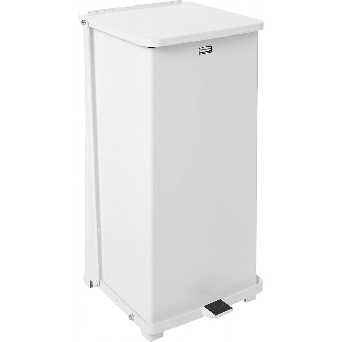 Rubbermaid The Defenders Fire-Resistant Step-On Pedal Bin, Rubbermaid The Defenders Fire-Resistant Step-On Pedal Bin, Rubbermaid The Defenders Fire-Resistant Step-On Pedal Bin | 90L-1