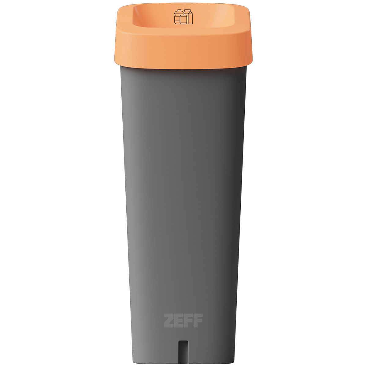 Ubin Mini Recycling Bins, Ubin Mini Recycling Bins, Ubin Mini Recycling Bin | 810h x 305w x 340d mm | Plastic and Metal | 50L Capacity-5