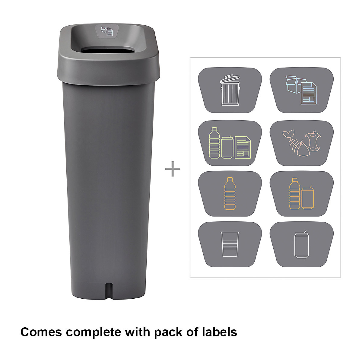uBin Indoor Recycling Bins (Product illustration 3)-2