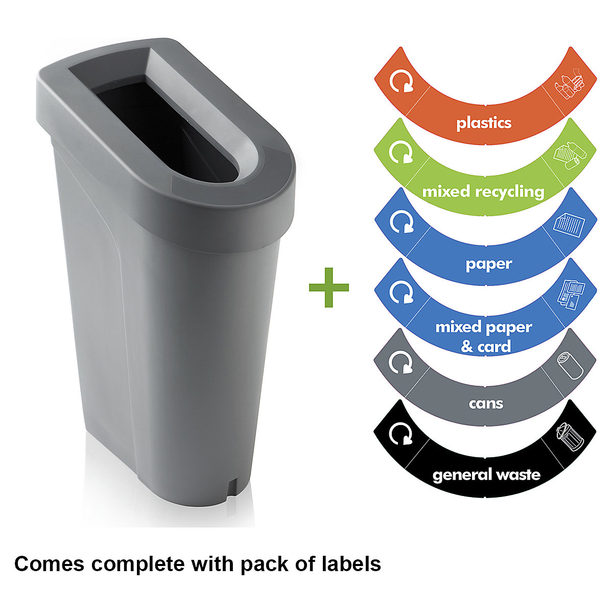 uBin Indoor Recycling Bins (Product illustration 5)-4