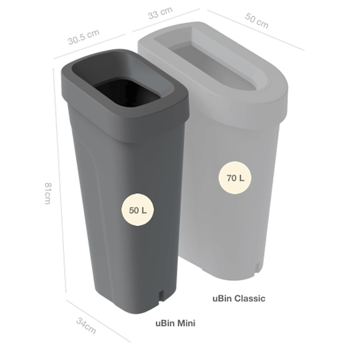 uBin Indoor Recycling Bins (Product illustration 12)-11