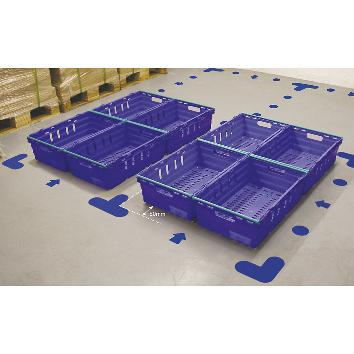 Beaverswood Warehouse Floor Markers (Product illustration 4)-3