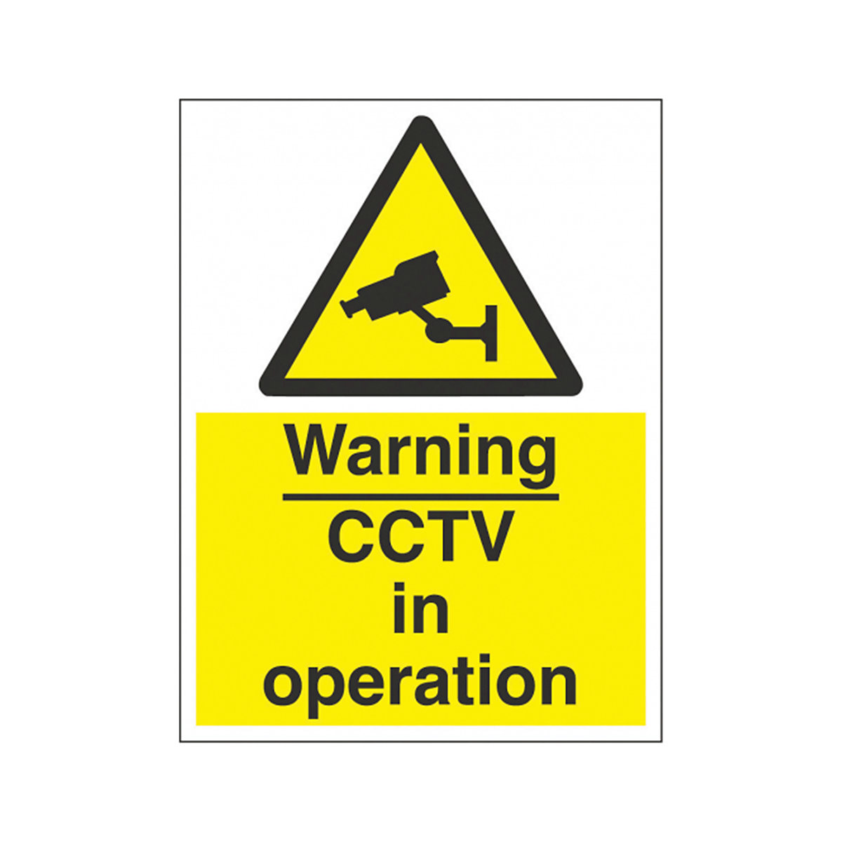 CCTV In Operation Safety Signs