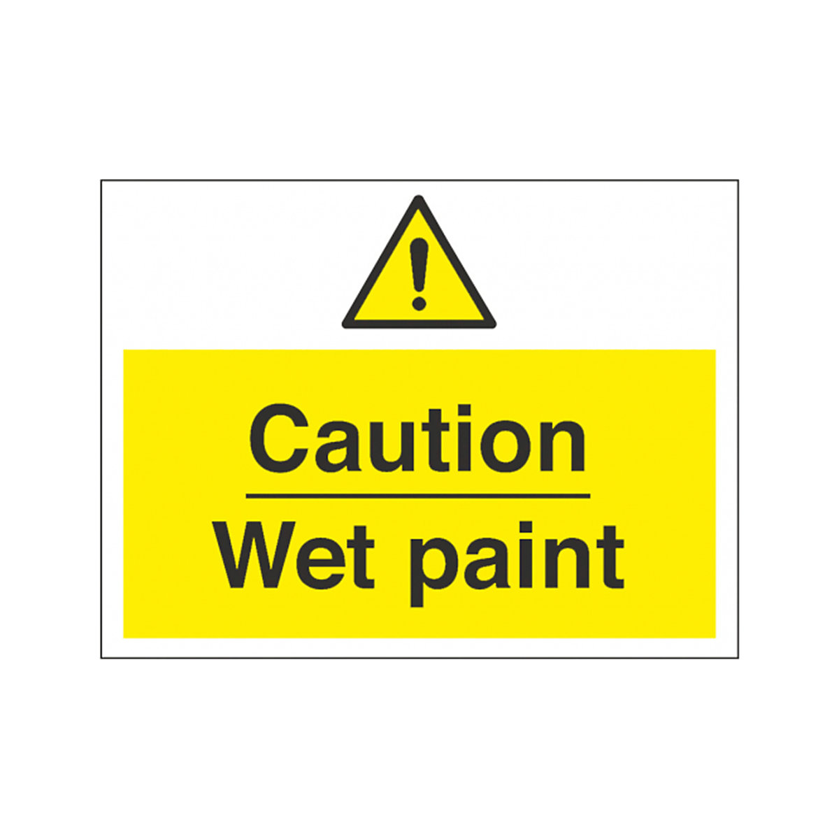 Caution Wet Paint Safety Signs