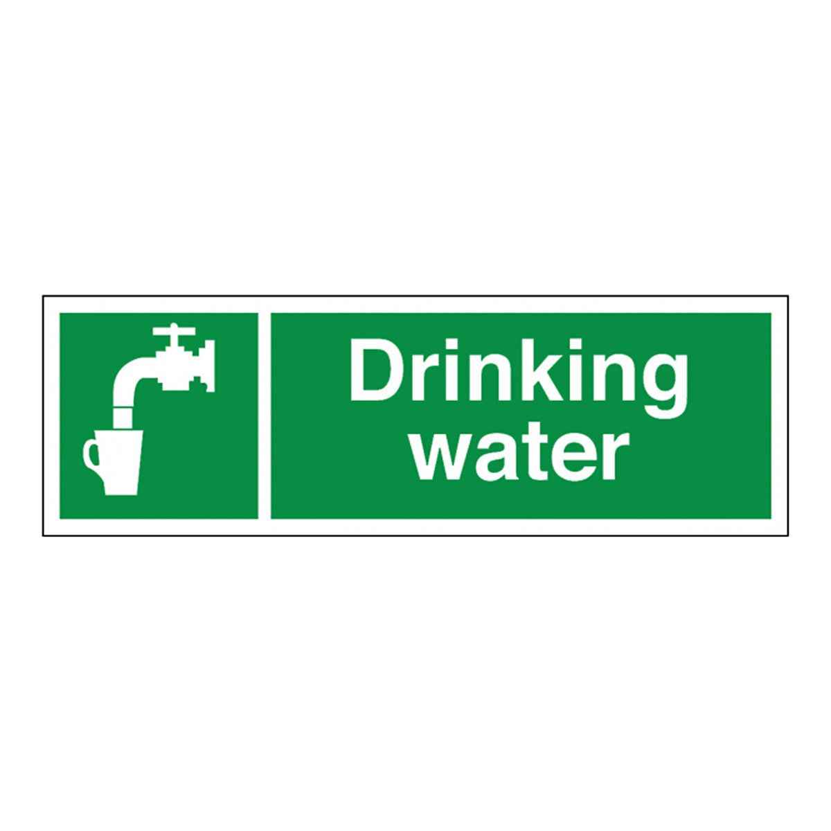 Drinking Water Safety Sign