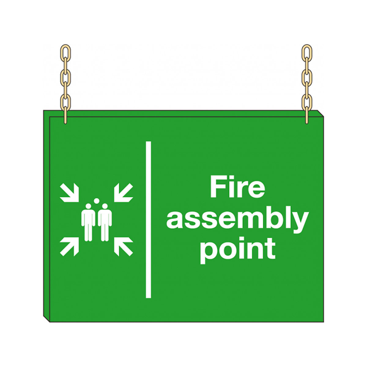 Fire Assembly Point PVC Safety Signs