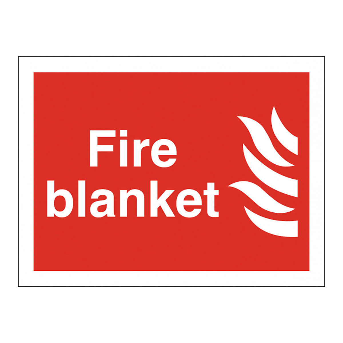 Fire Blanket Safety Signs