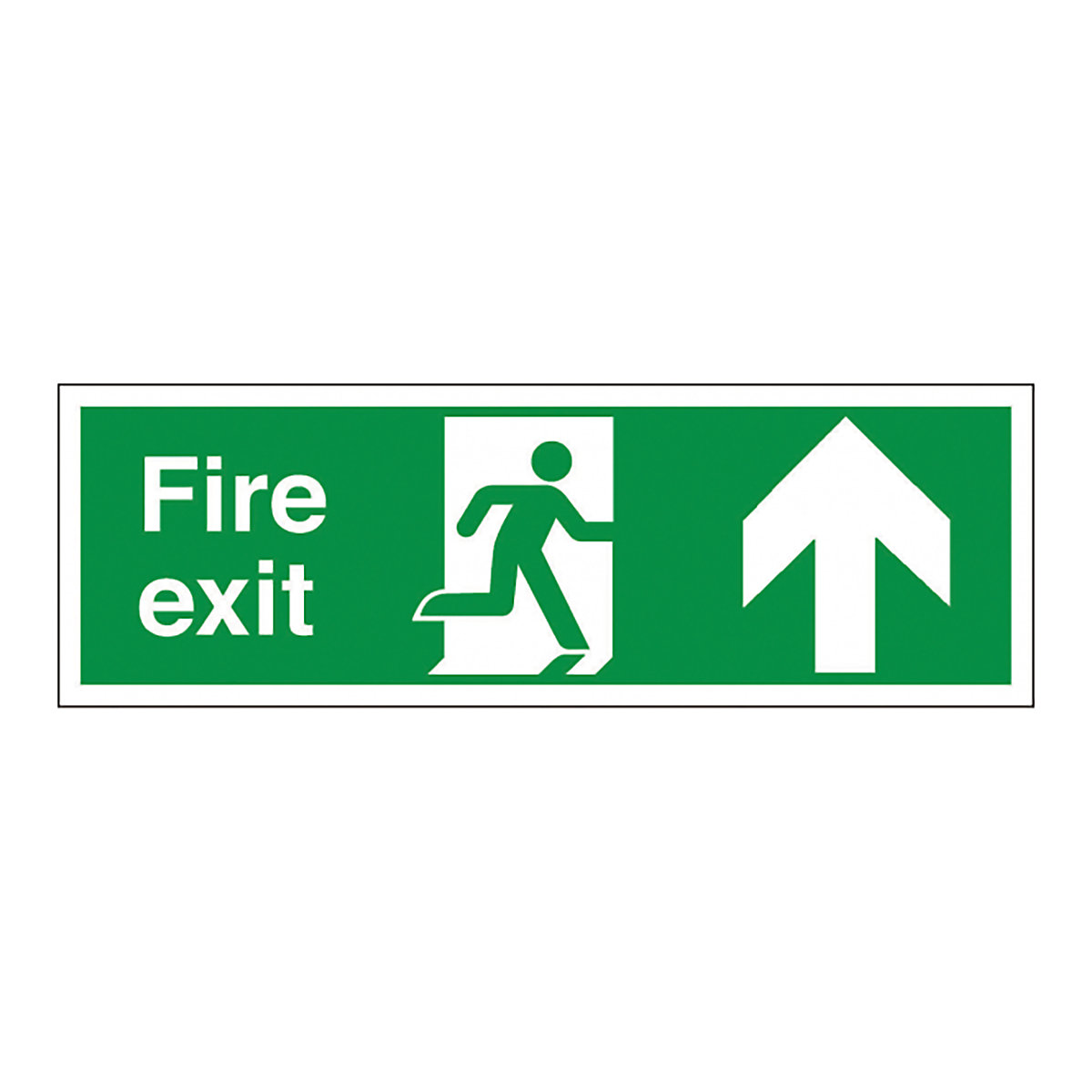 Fire Exit Arrow Up Safety Signs