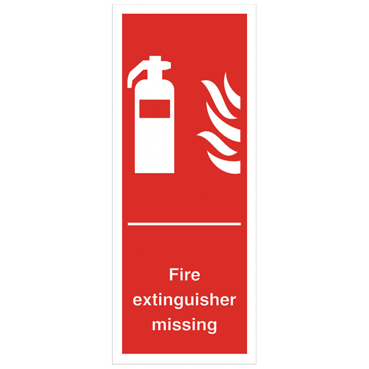 Fire Extinguisher Missing Safety Signs