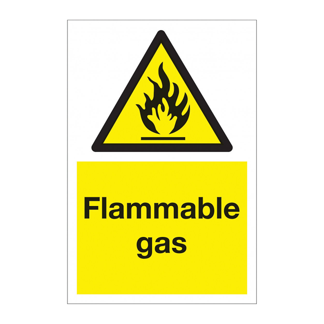 Weather Flammable Sign Flammable Warning Signs | Gas & Liquid | Facilities Management | BiGDUG
