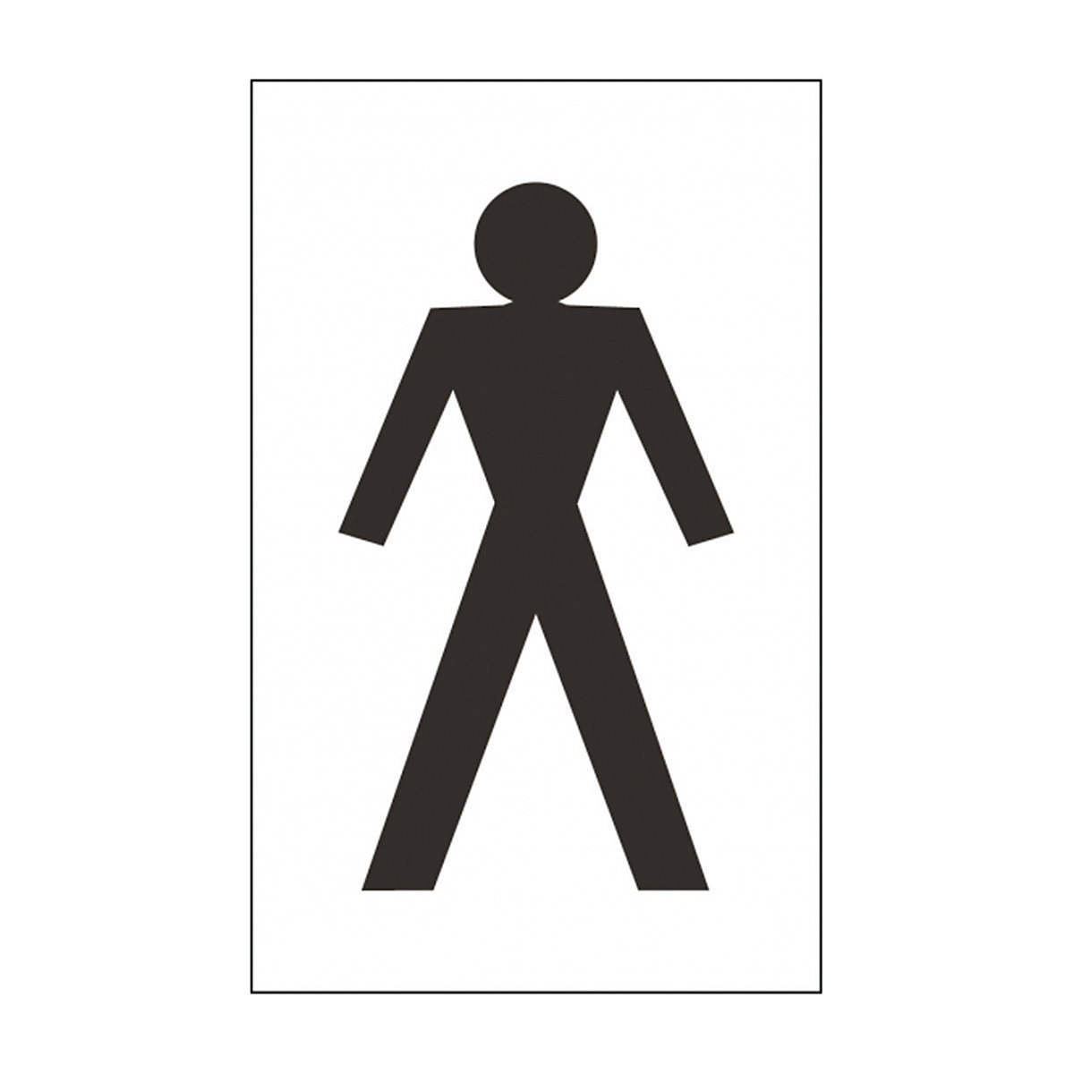 Gentleman Symbol Safety Signs
