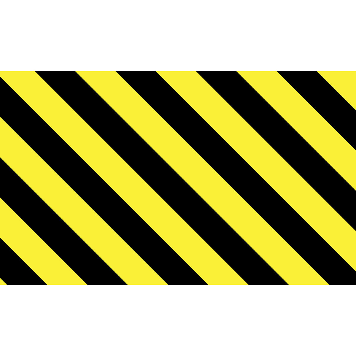 Hazard Warning Stripes Floor Sign