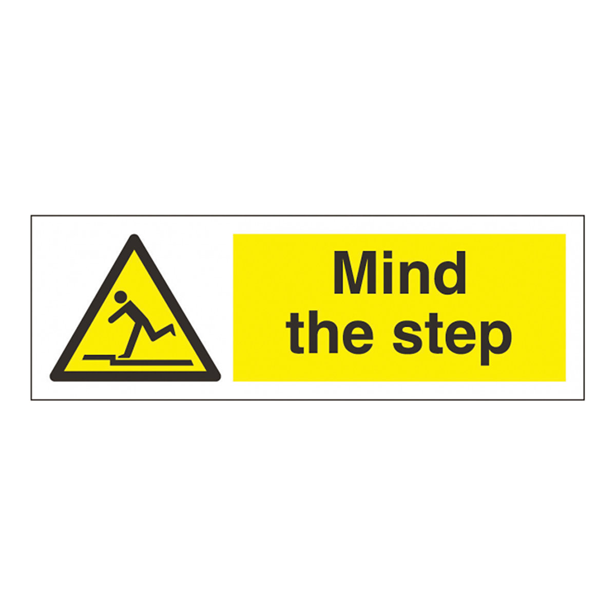 Horizontal Mind The Step Safety Sign