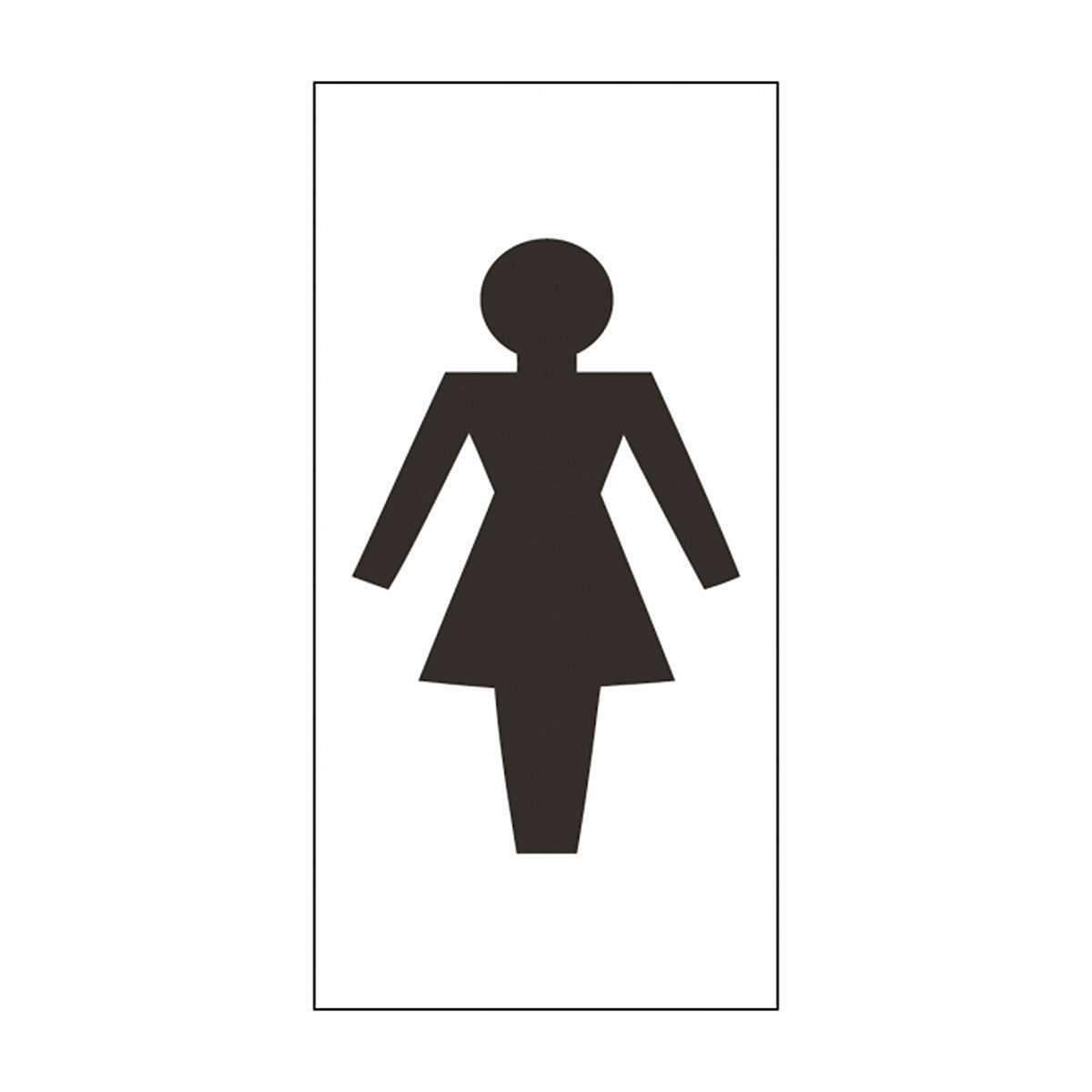 Ladies Symbol Safety Signs
