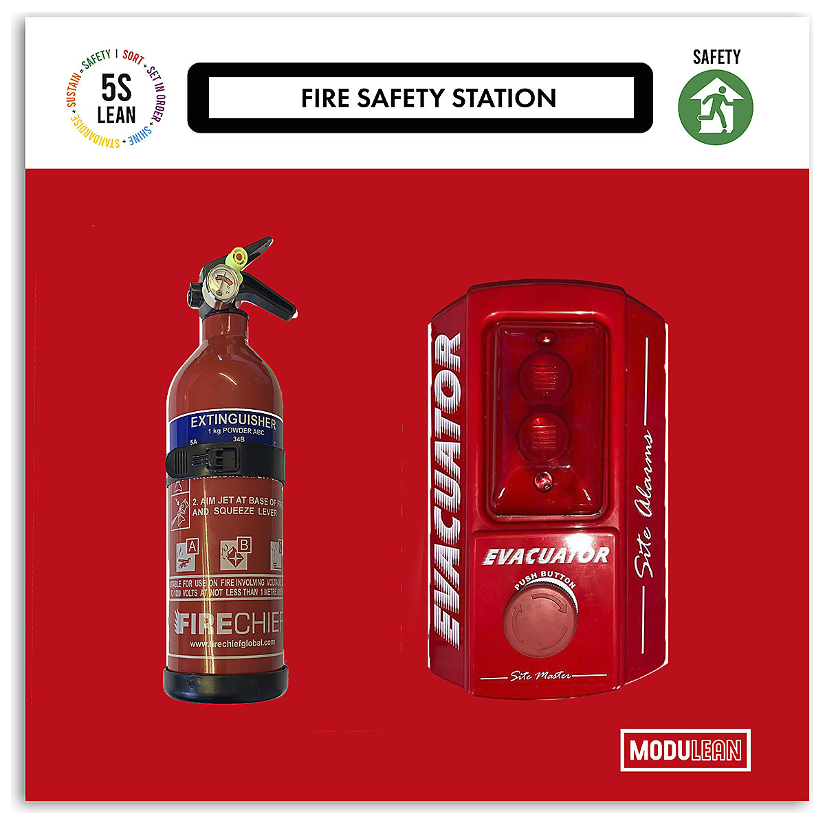Modulean Lite Shadow Boards | 500h x 500w | With Optional Mobile Stand (Product illustration 9)-8