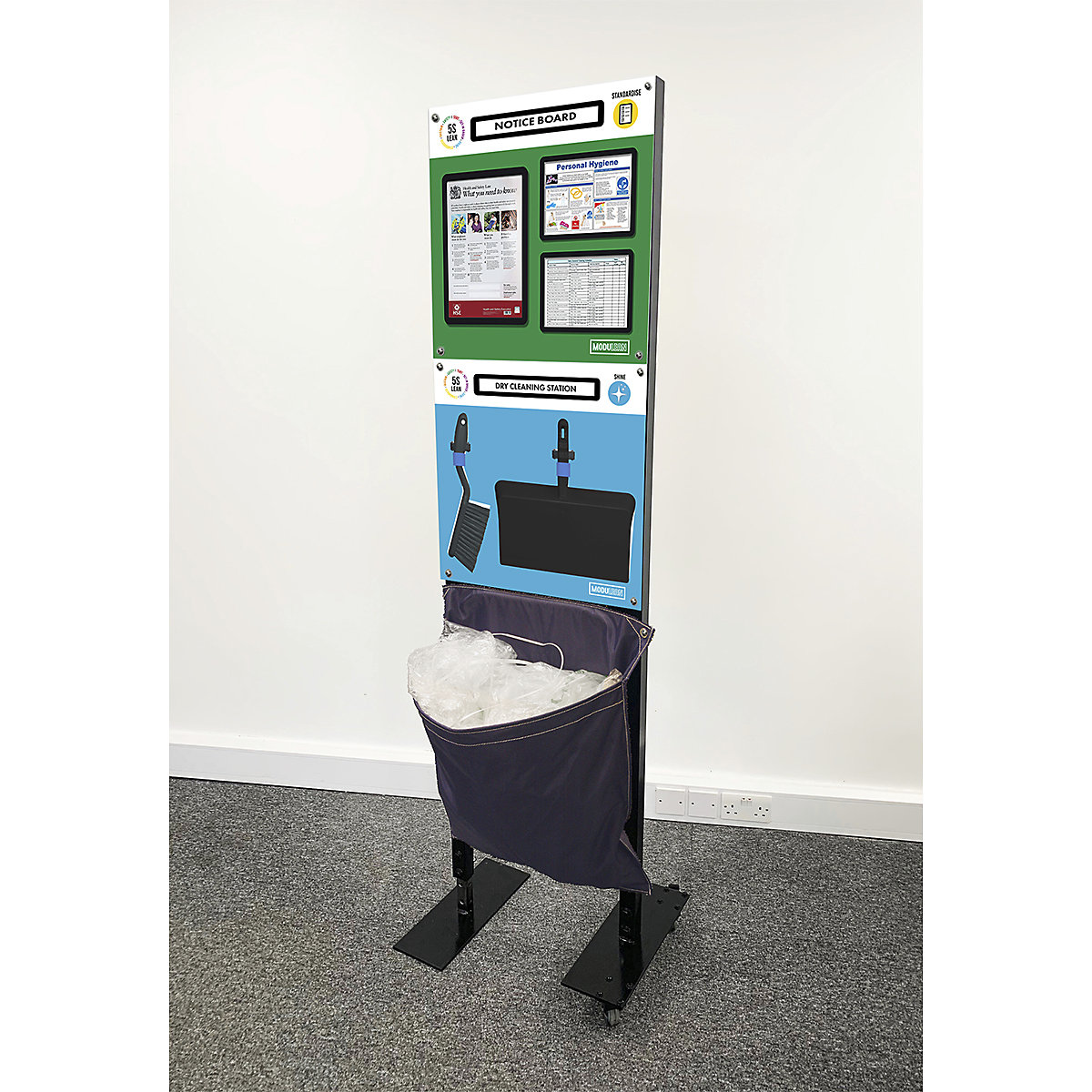 Modulean Lite Shadow Boards | 500h x 500w | With Optional Mobile Stand