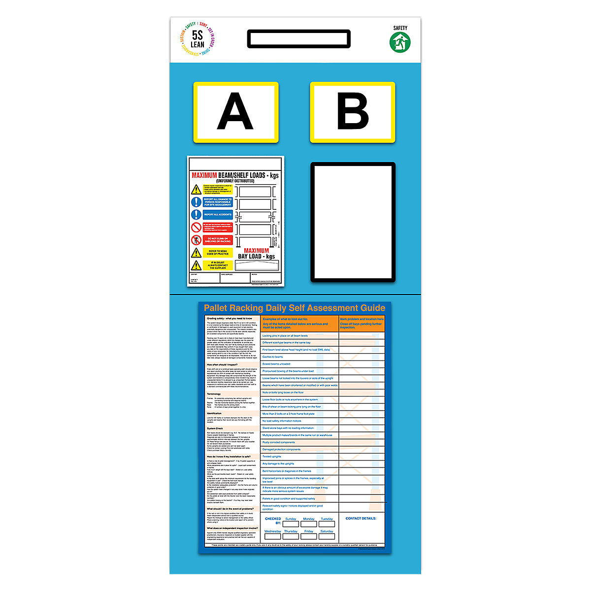 Modulean Rack End Shadow Boards | 2000h x 900w mm | With Racksack (Product illustration 9)-8