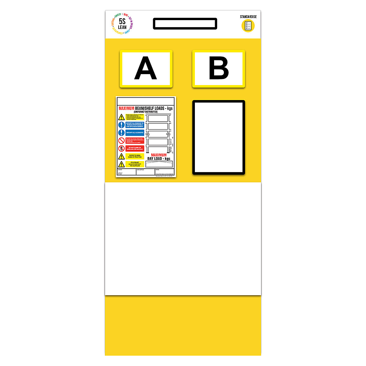 Modulean Rack End Shadow Boards | 2000h x 900w mm | With Racksack (Product illustration 10)-9