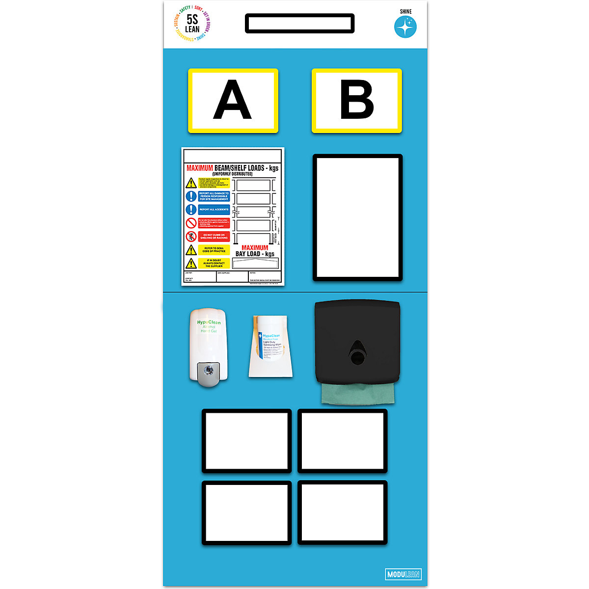 Modulean Rack End Shadow Boards (Product illustration 13)-12