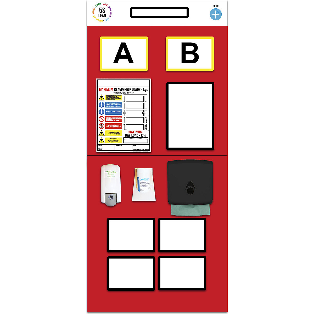 Modulean Rack End Shadow Boards