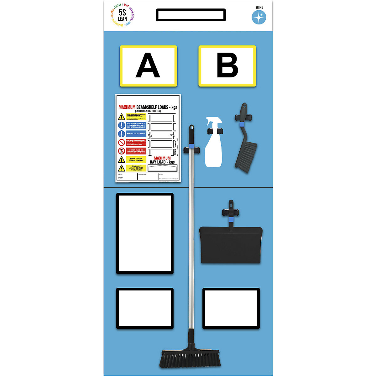 Modulean Rack End Shadow Boards