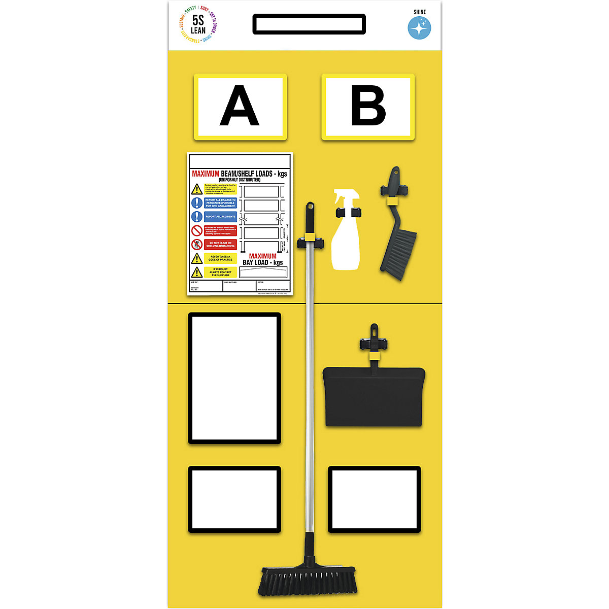 Modulean Rack End Shadow Boards