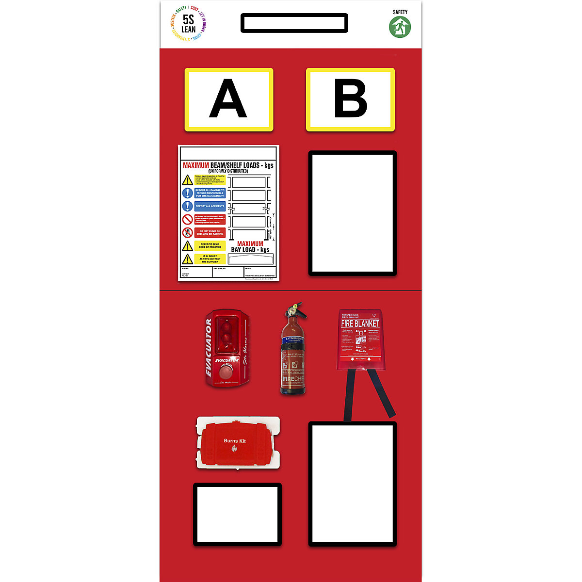 Modulean Rack End Shadow Boards