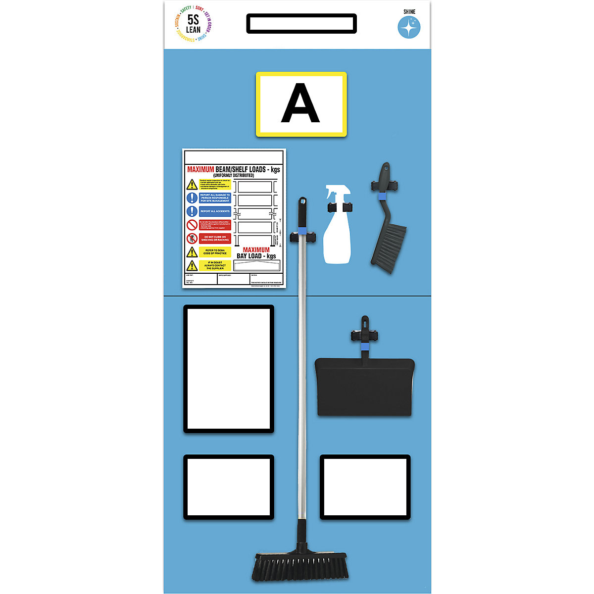 Modulean Rack End Shadow Boards