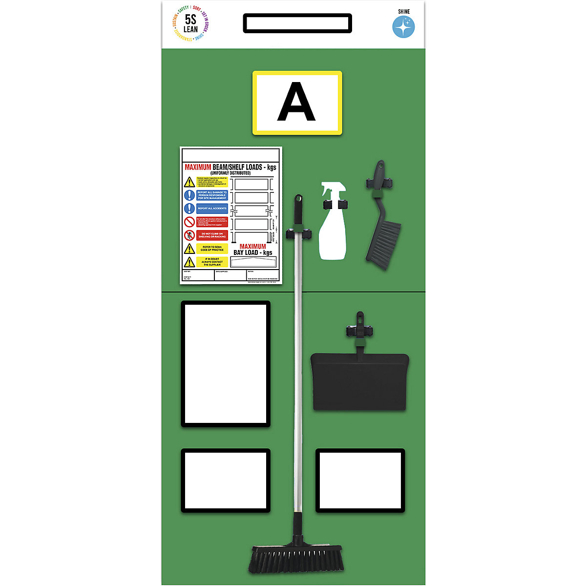 Modulean Rack End Shadow Boards