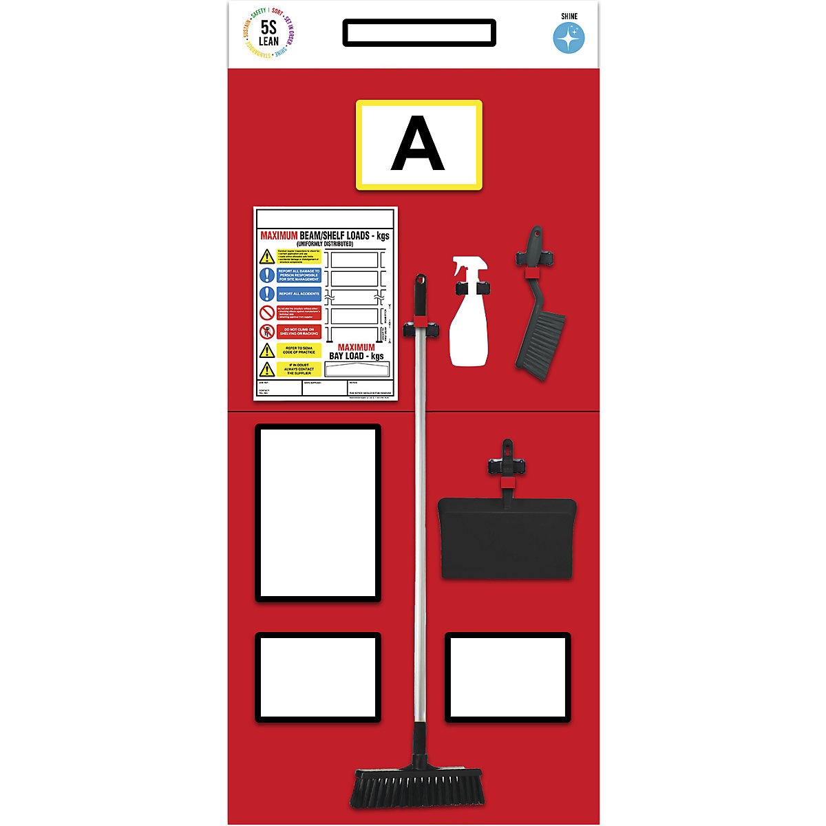 Modulean Rack End Shadow Boards