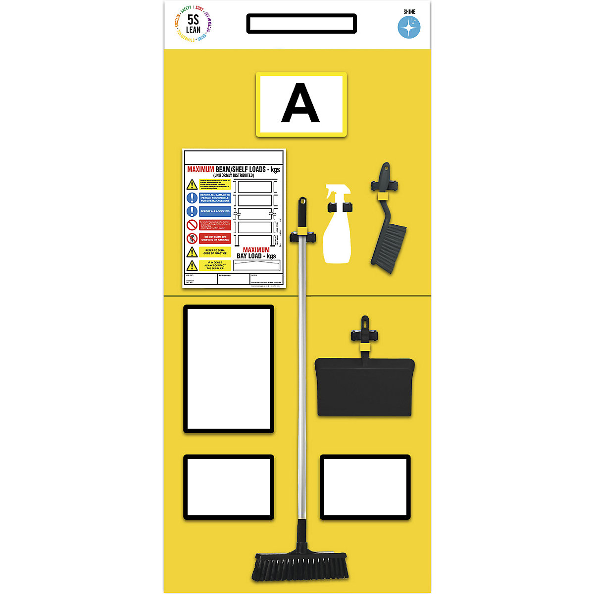Modulean Rack End Shadow Boards