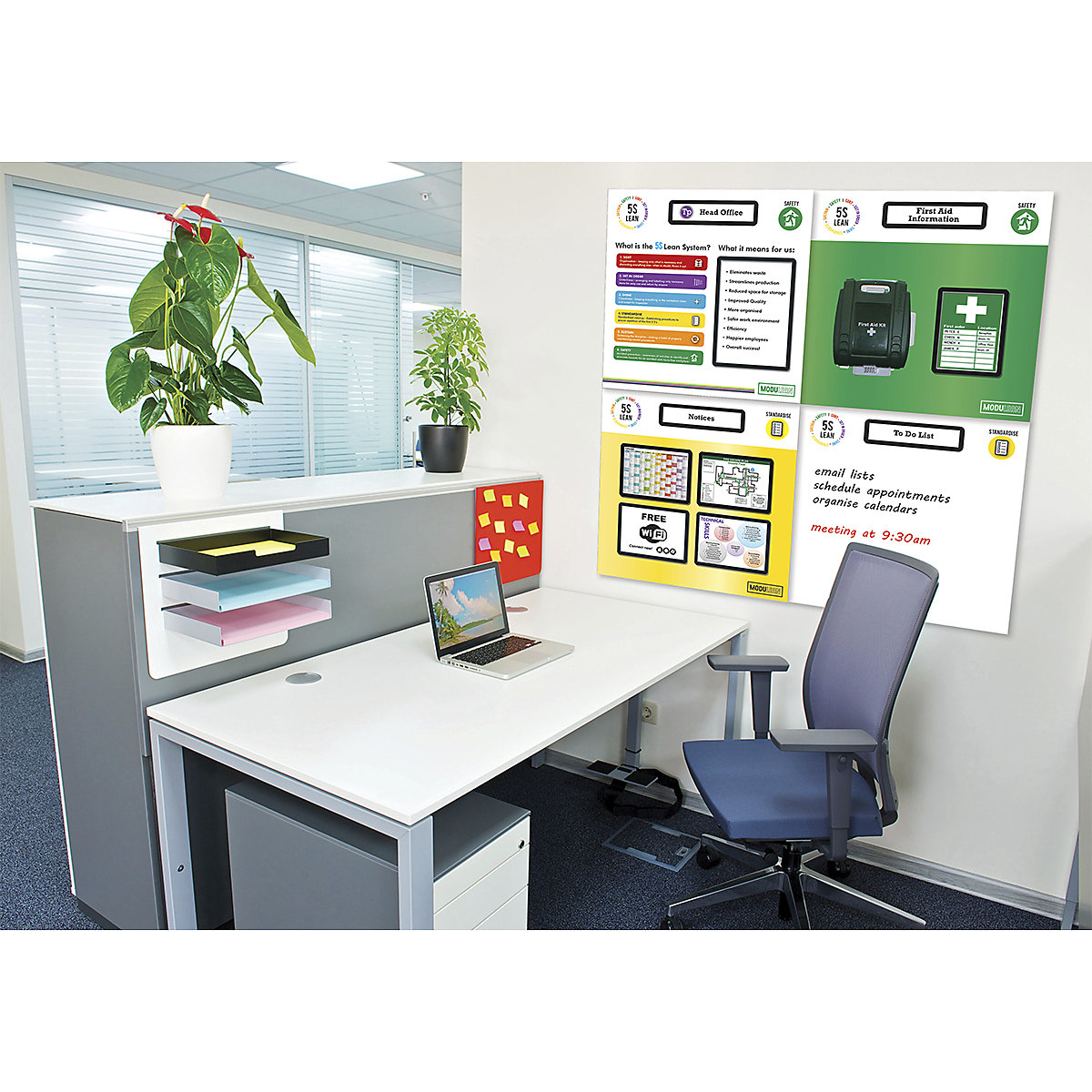 Modulean Shadow Boards | 750h x 750w mm (Product illustration 5)-4