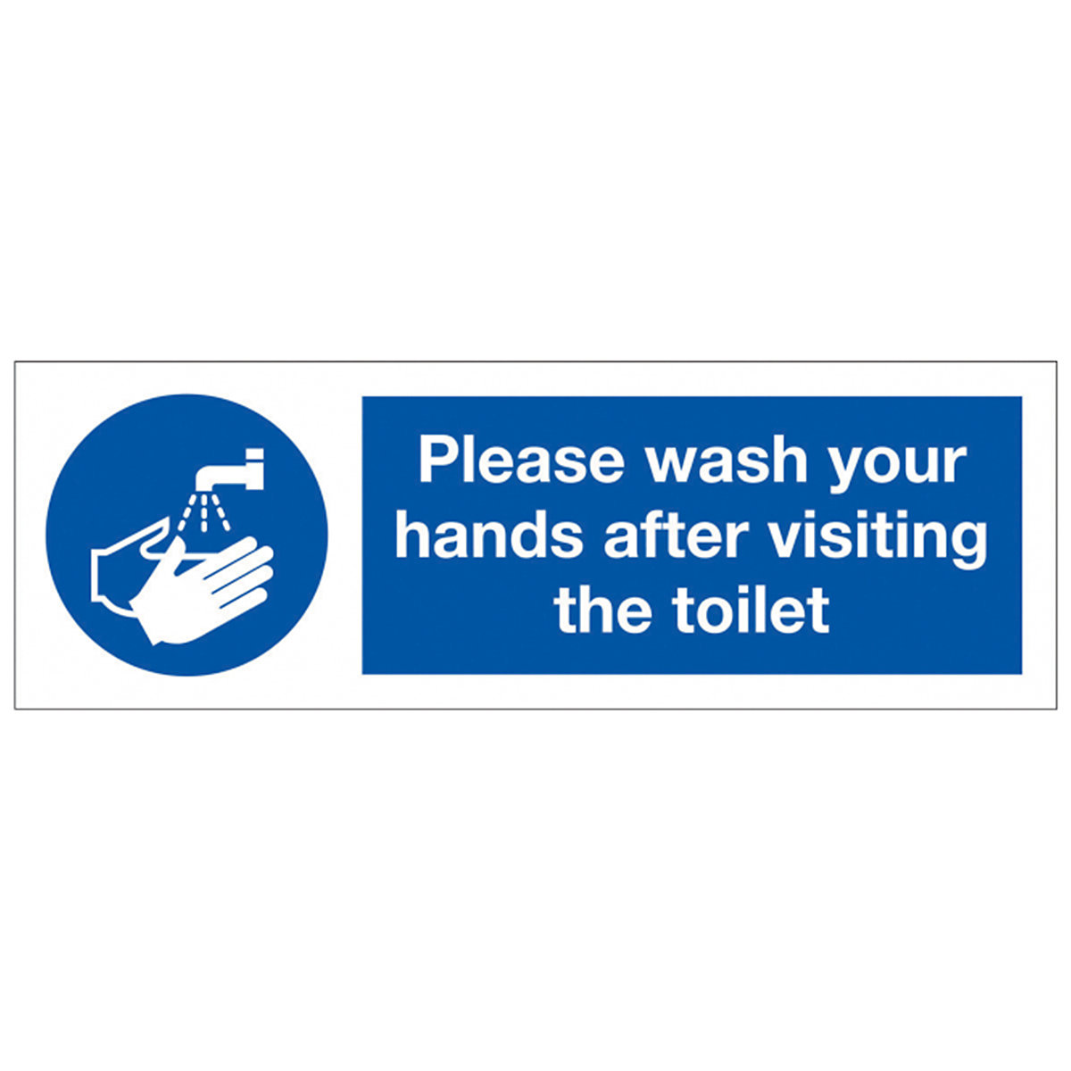 Please Wash Your Hands Safety Sign