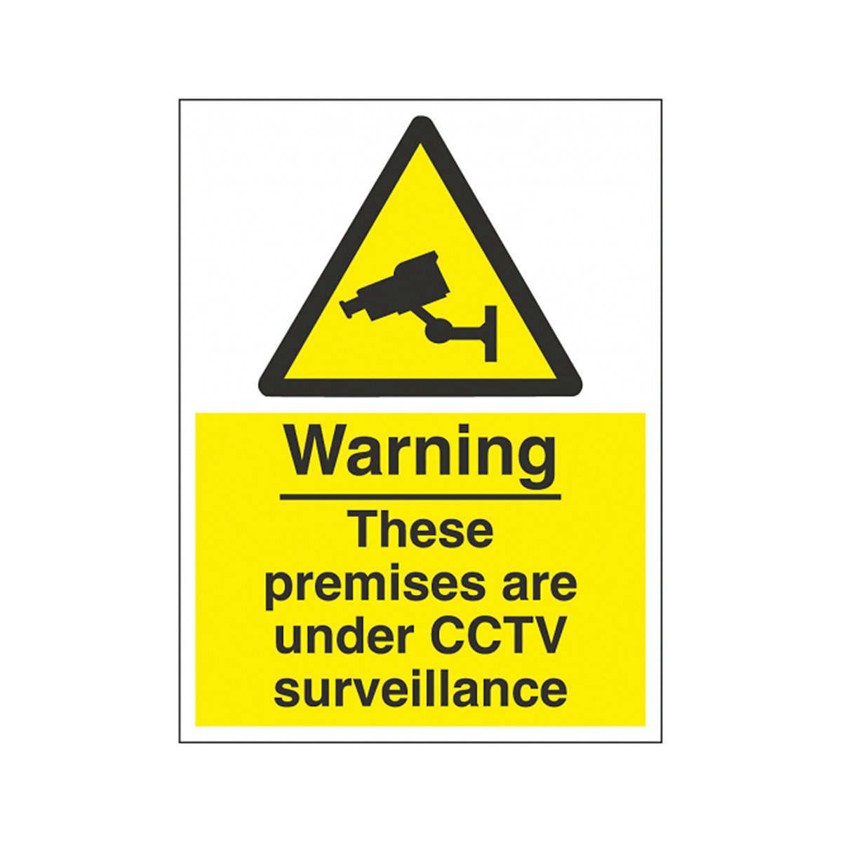Premises Under CCTV Surveillance Safety Signs