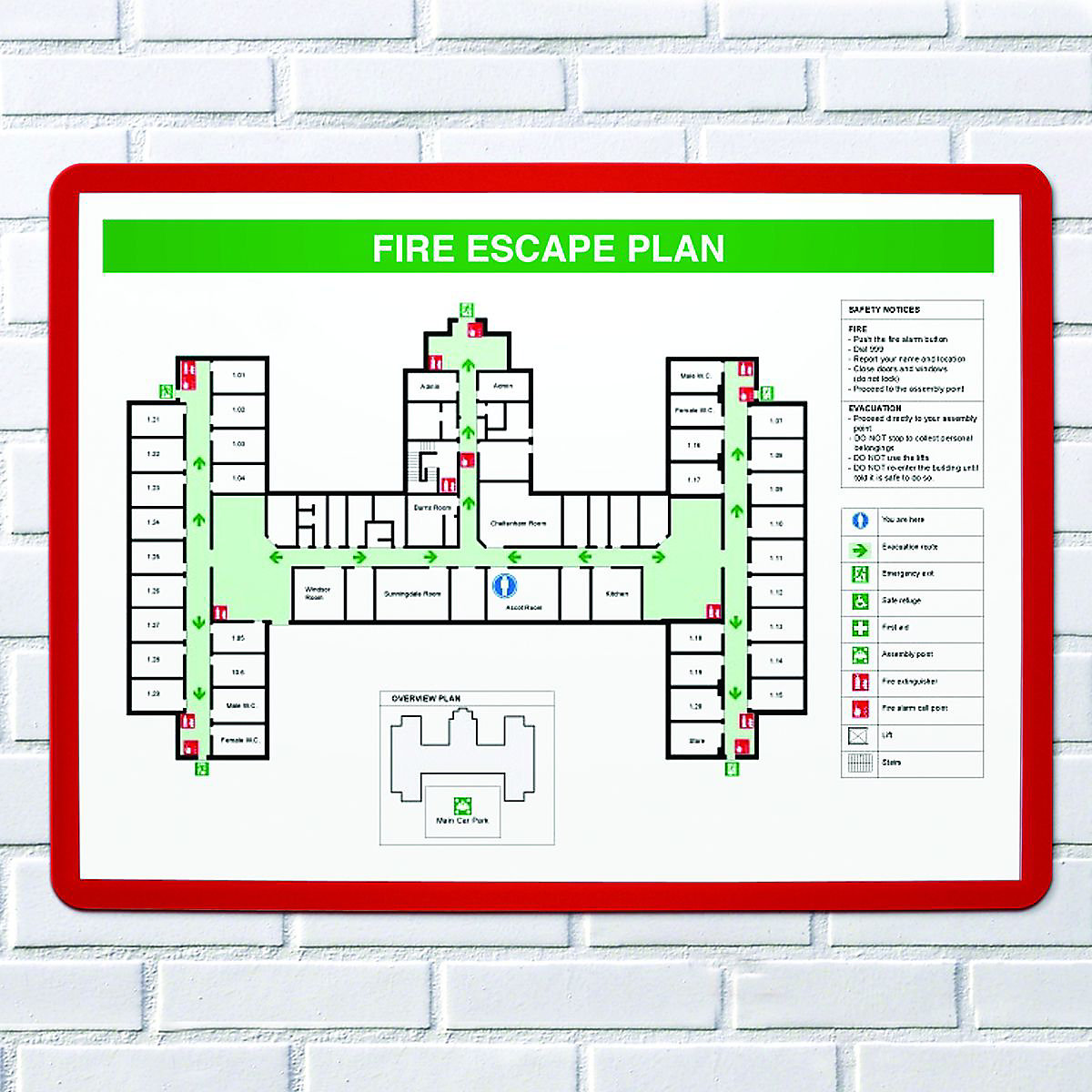 Self Adhesive Document Display Frames (Product illustration 3)-2