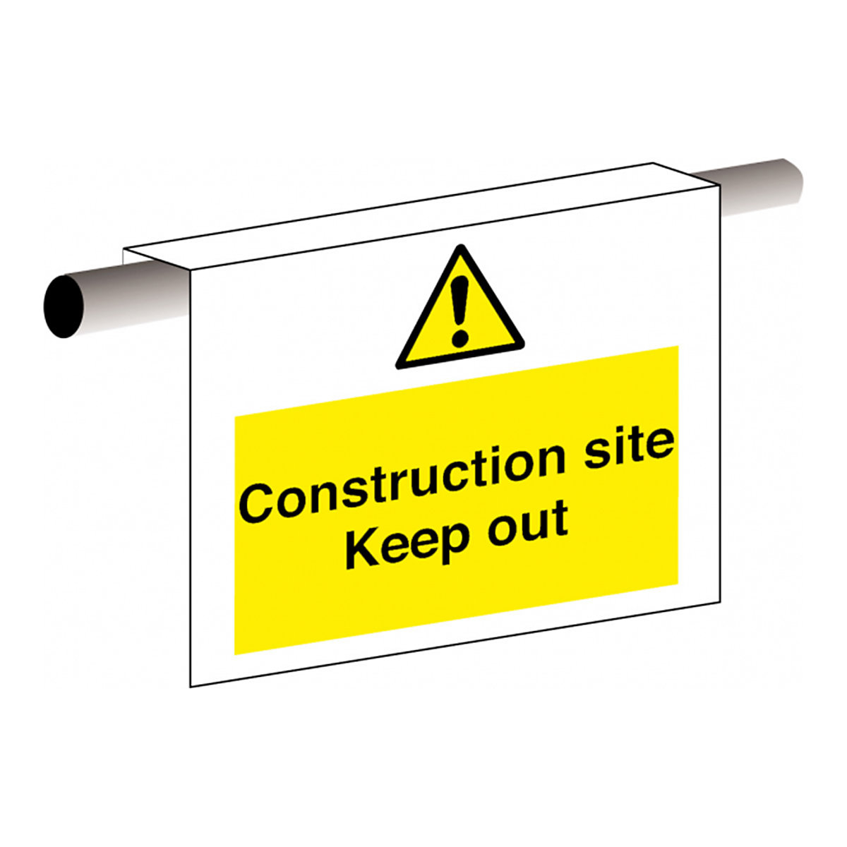 Skip And Scaffold Construction Site Keep Out Safety Sign