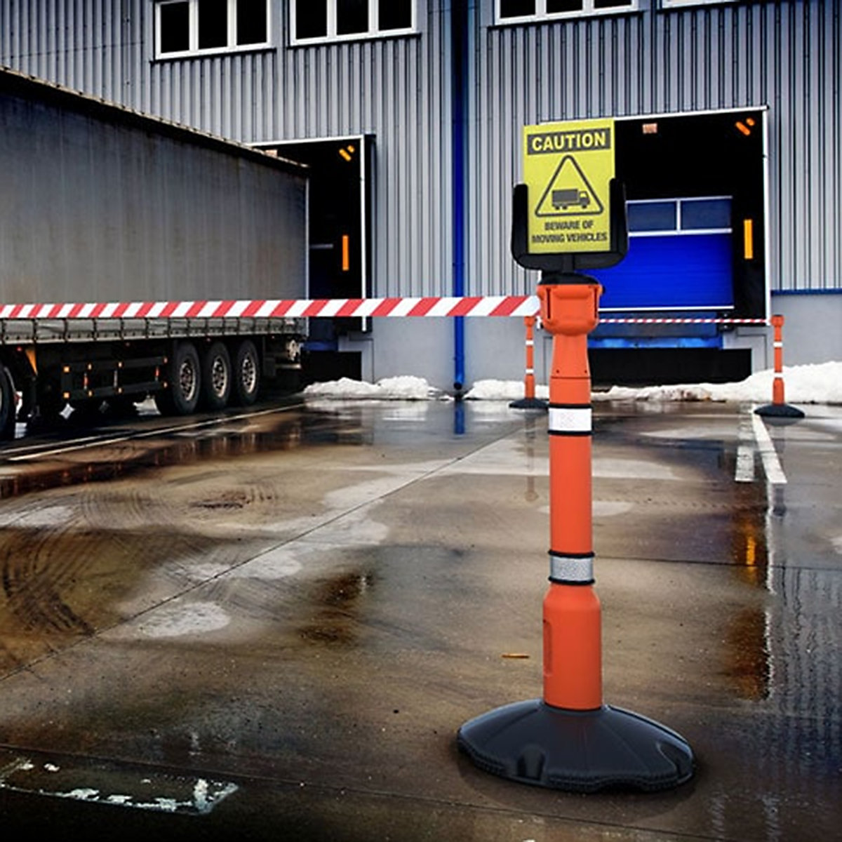 Skipper Safety Barriers | A4 Sign Holder