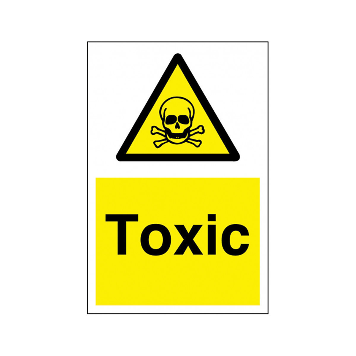 Toxic Safety Sign