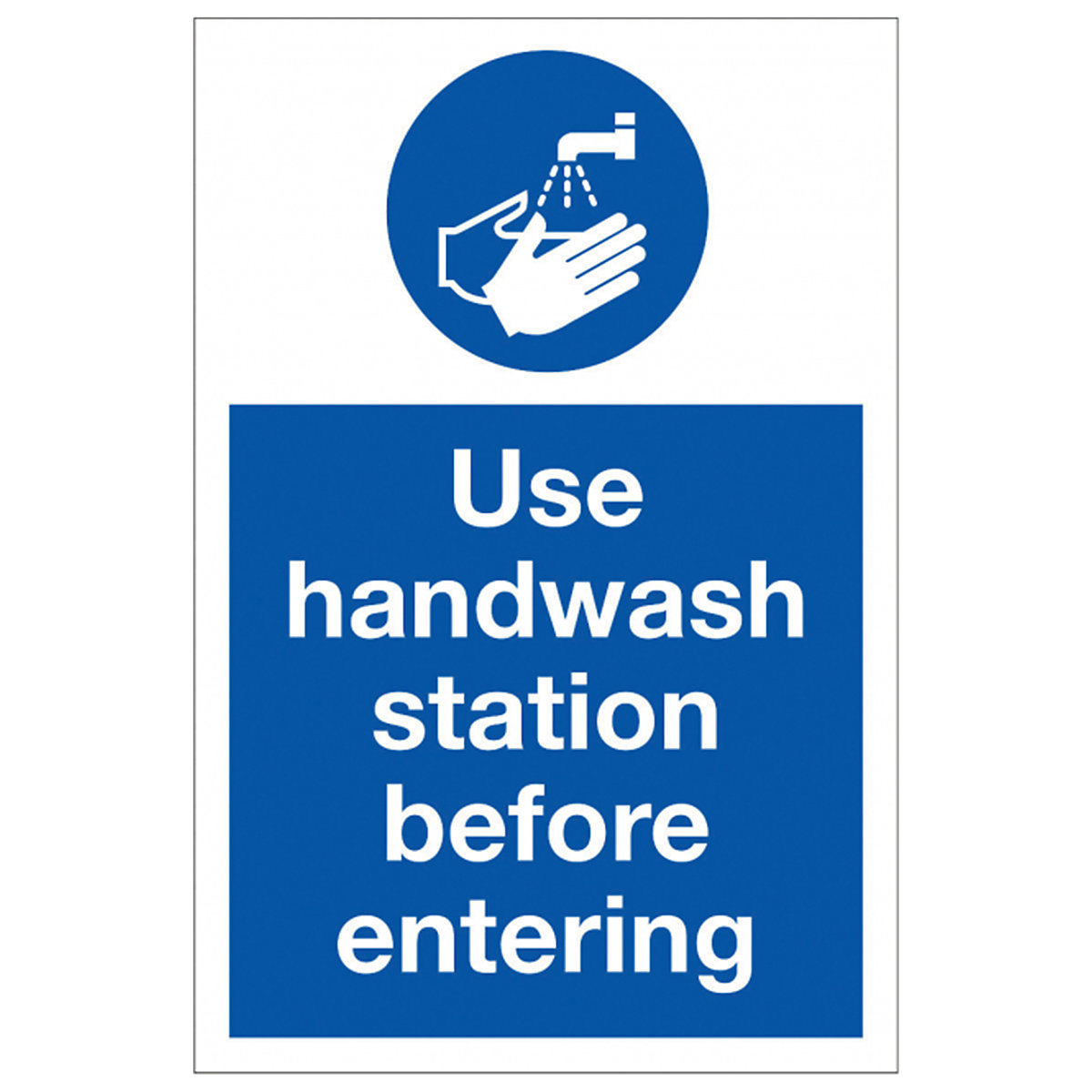 Use Handwash Safety Sign