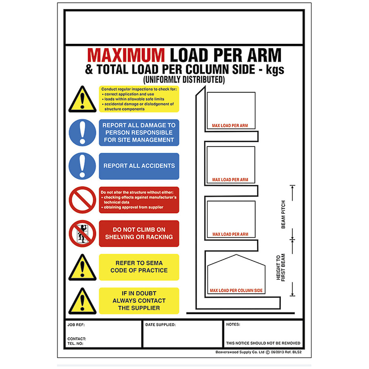 Weight Load Notices (Product illustration 6)-5