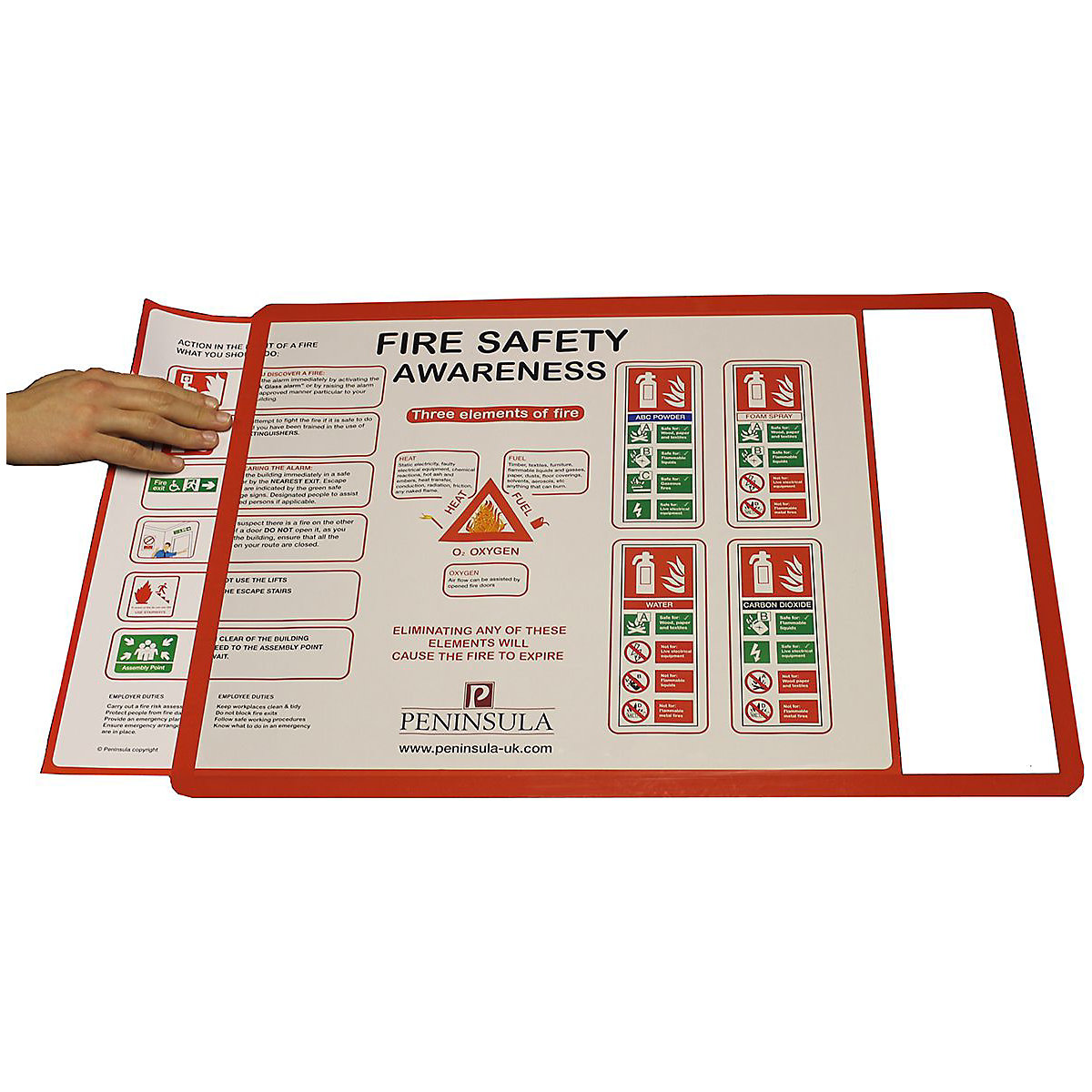 Magnetic Document Display Frames (Product illustration 5)-4