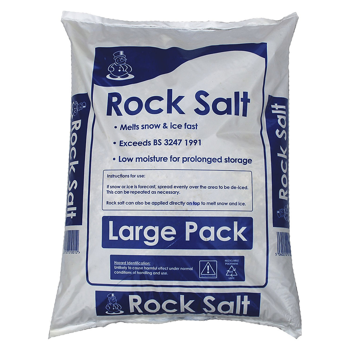 Brown Rock Salt | Pallets of Large 25kg Bags