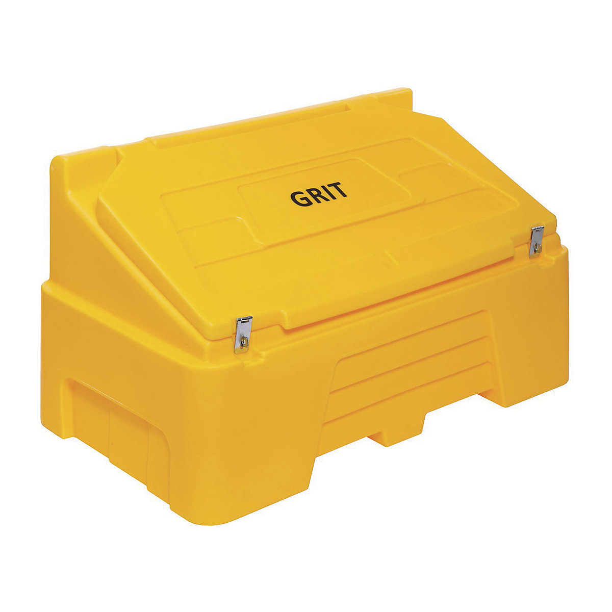 Heavy Duty Grit and Salt Bins, Heavy Duty Grit and Salt Bins, Heavy Duty Grit and Salt Bin | 400L Capacity | 1260w x 750d x710h mm | Yellow-5