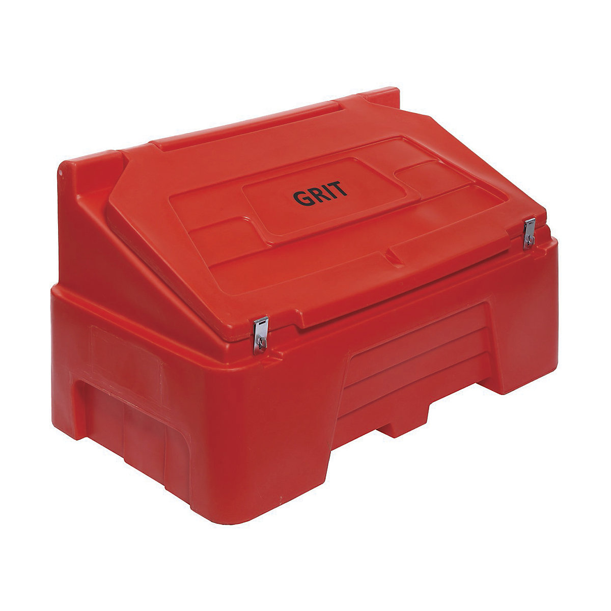 Heavy Duty Grit and Salt Bins, Heavy Duty Grit and Salt Bins, Heavy Duty Grit and Salt Bin | 400L Capacity | 1260w x 750d x710h mm | Red-7