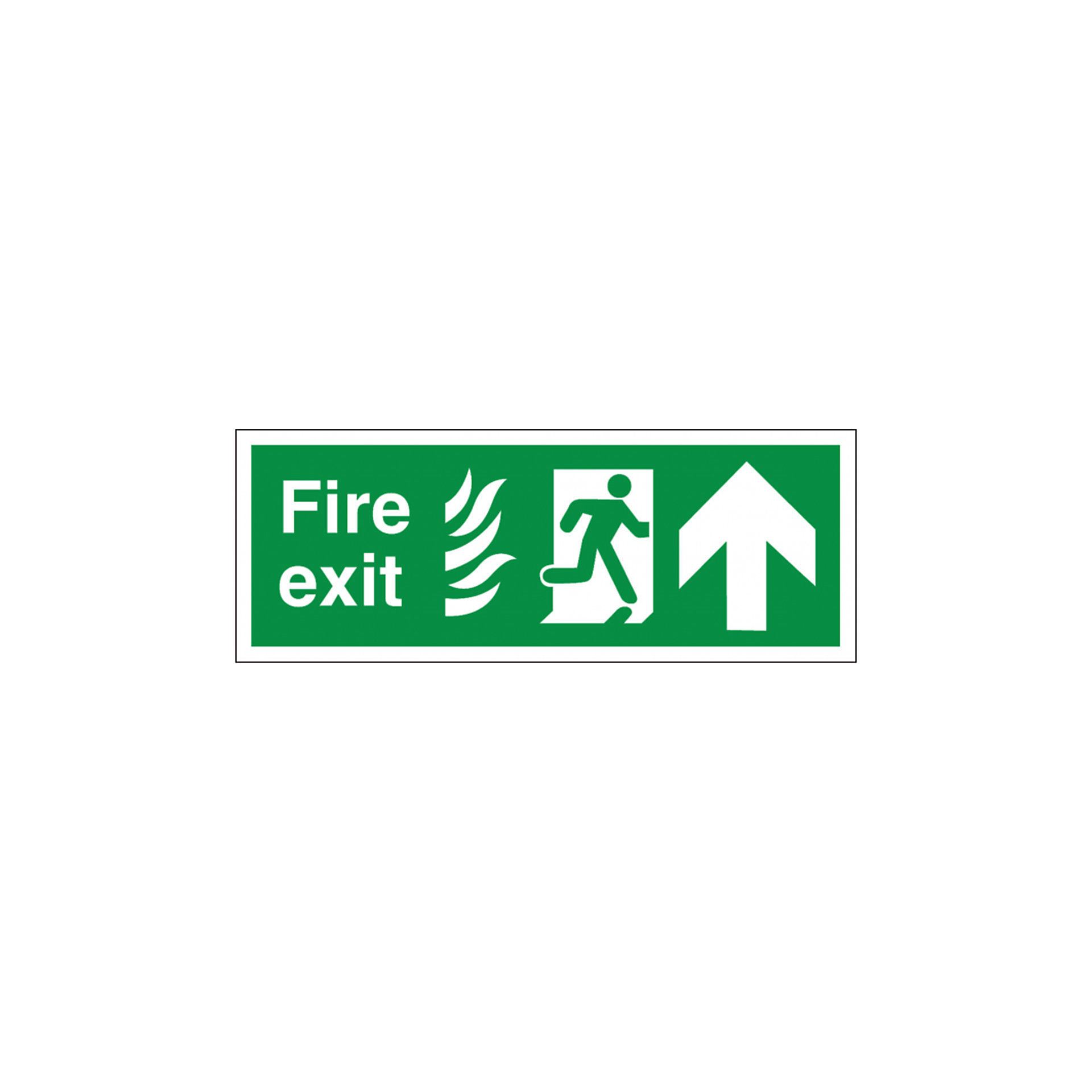 Directional Flame Fire Exit Signs | Facilities Management | BiGDUG