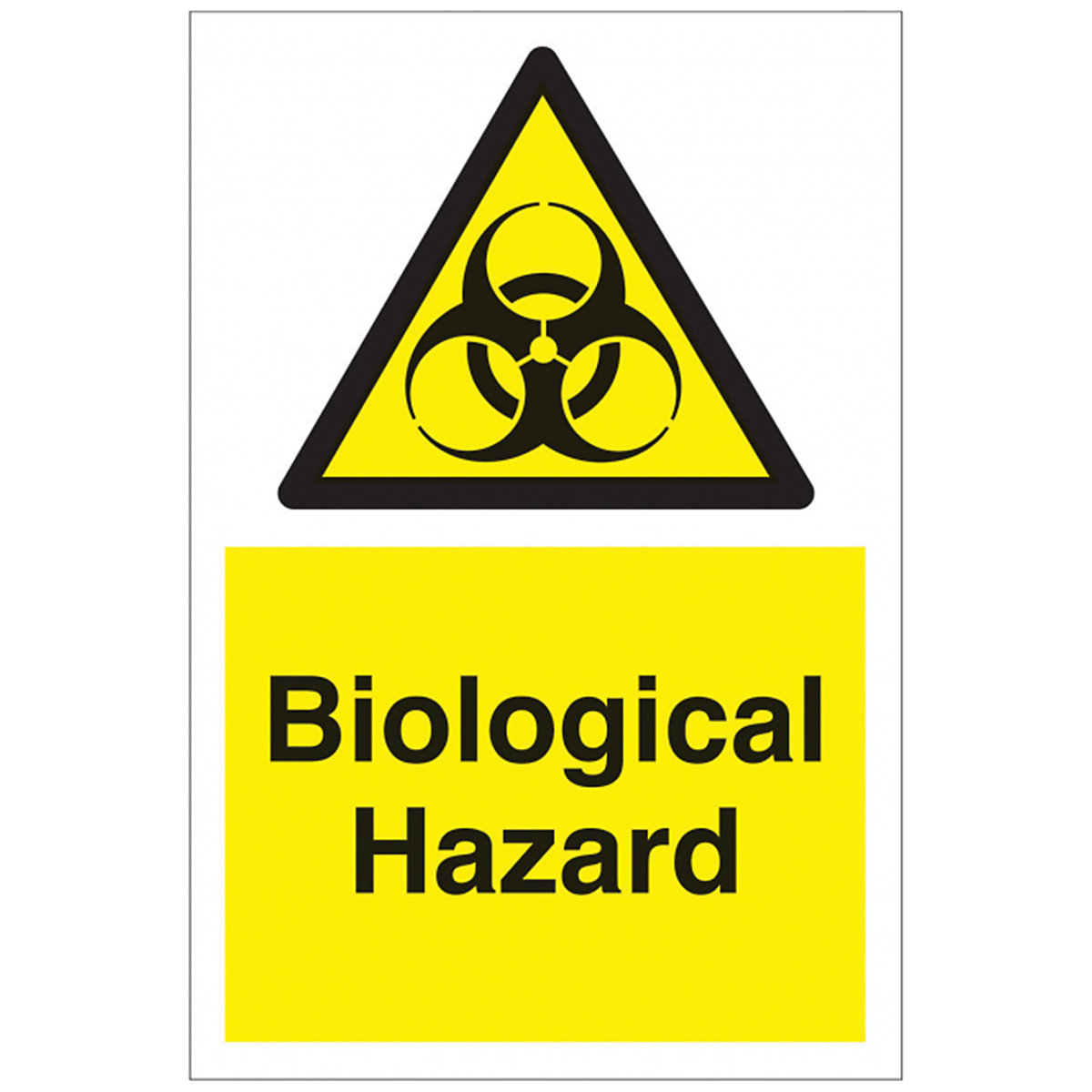Biological Hazard Safety Sign